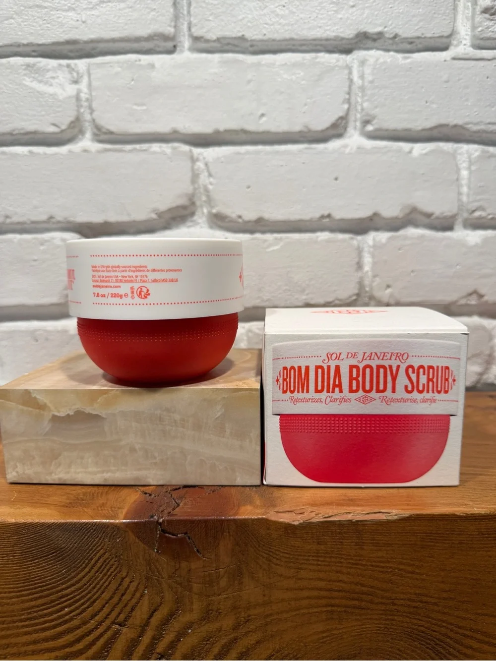 Sol de Janeiro Bom Dia Body Scrub 7.8 oz Cheirosa 40 NIB AHA BHA Exfoliating